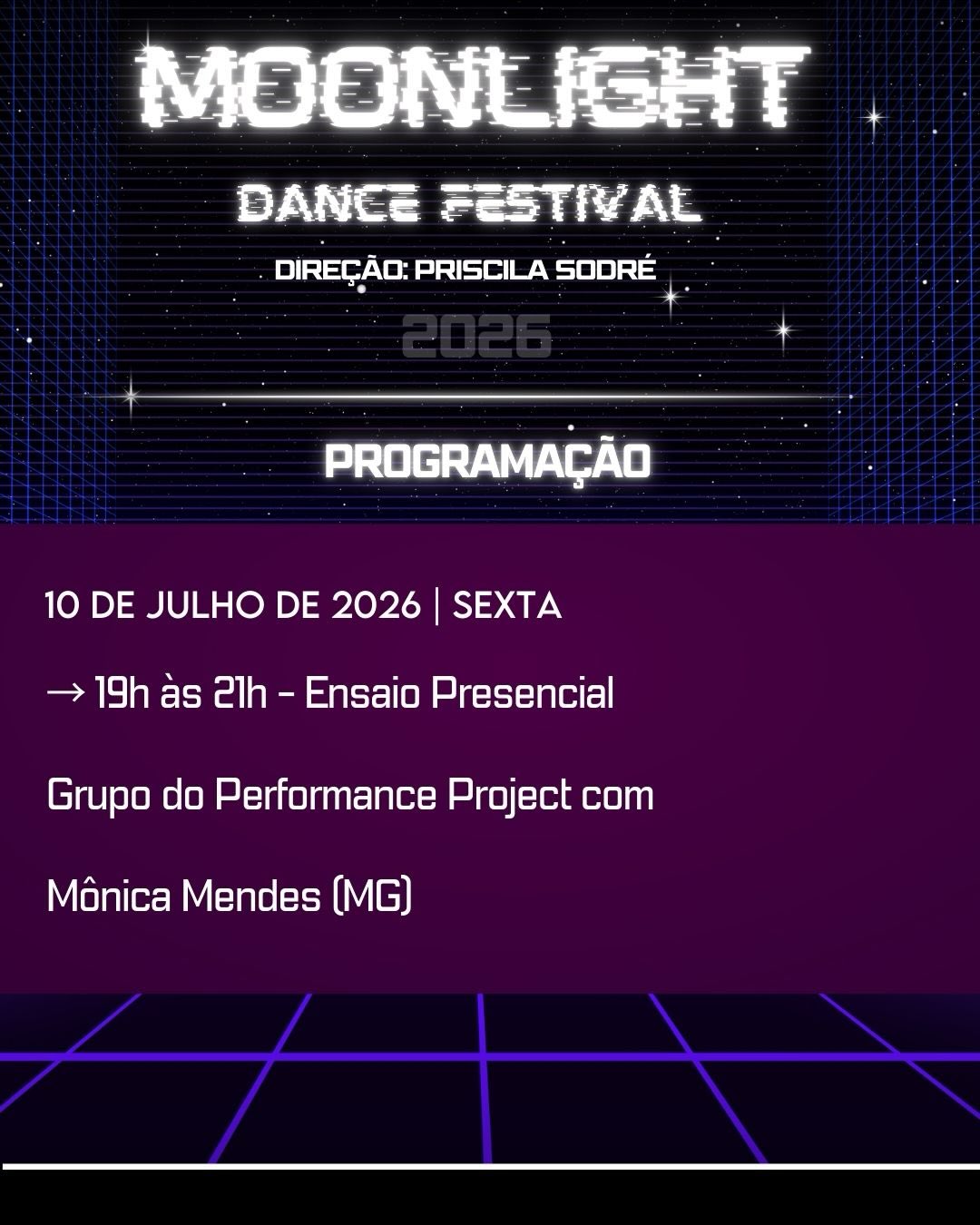 Programação 10 de Julho