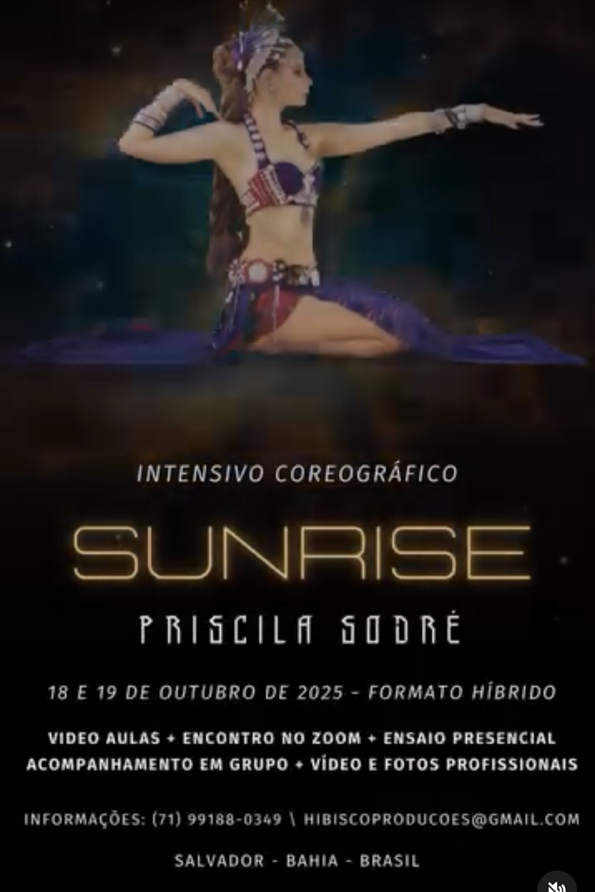 Intensivo Coreográfico Sunrise — Priscila Sodré
